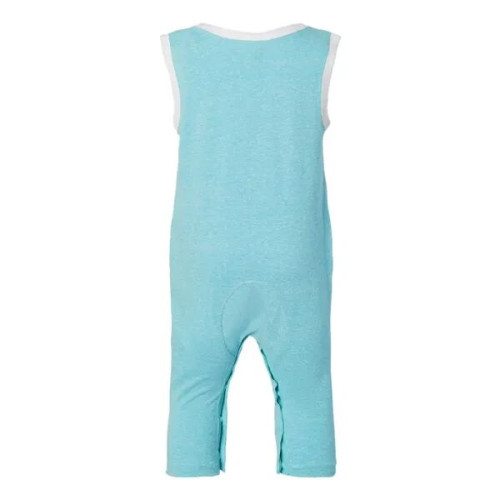 Rabbit Skins Infant Harborside Melange Tank Romper