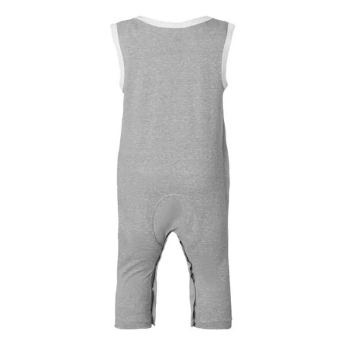 Rabbit Skins Infant Harborside Melange Tank Romper