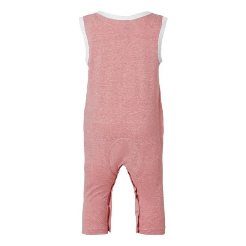 Rabbit Skins Infant Harborside Melange Tank Romper
