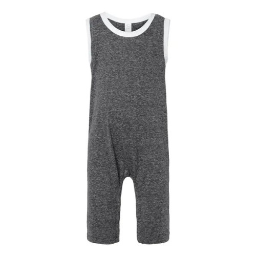 Rabbit Skins Infant Harborside Melange Tank Romper