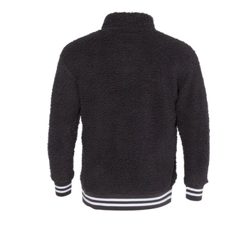 Boxercraft Unisex Varsity Sherpa Quarter-Zip Pullover