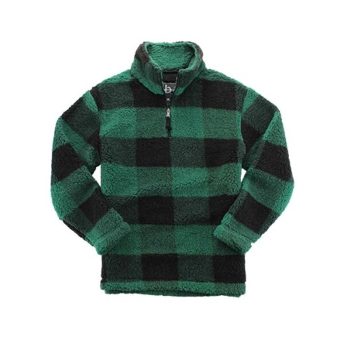 Boxercraft Unisex Sherpa Fleece Quarter-Zip Pullover