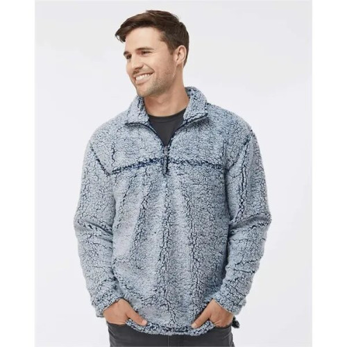 Boxercraft Unisex Sherpa Fleece Quarter-Zip Pullover