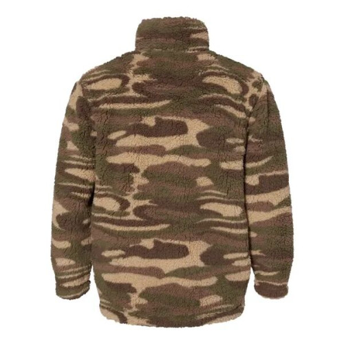 Boxercraft Unisex Sherpa Fleece Quarter-Zip Pullover