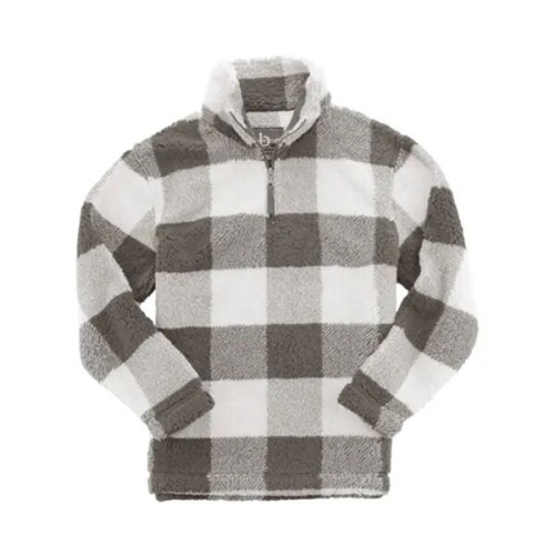 Boxercraft Unisex Sherpa Fleece Quarter-Zip Pullover