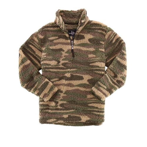 Boxercraft Unisex Sherpa Fleece Quarter-Zip Pullover