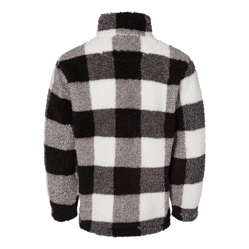 Boxercraft Unisex Sherpa Fleece Quarter-Zip Pullover