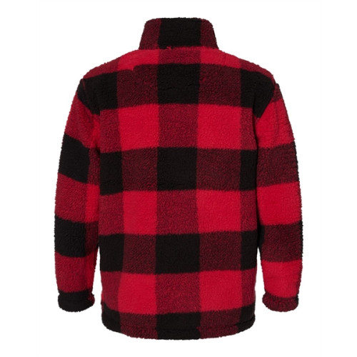 Boxercraft Unisex Sherpa Fleece Quarter-Zip Pullover