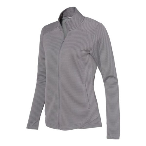 Adidas Women's Textured Full-Zip Jacket