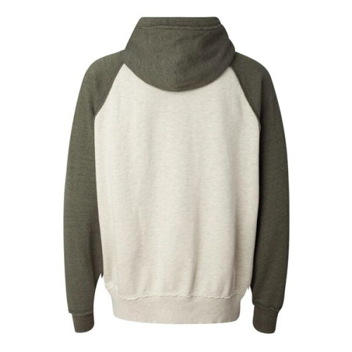 J. America Men's Vintage Heather Hooded Sweatshirt