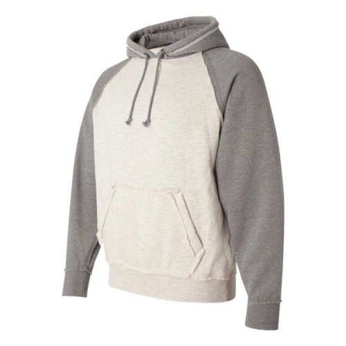 J. America Men's Vintage Heather Hooded Sweatshirt