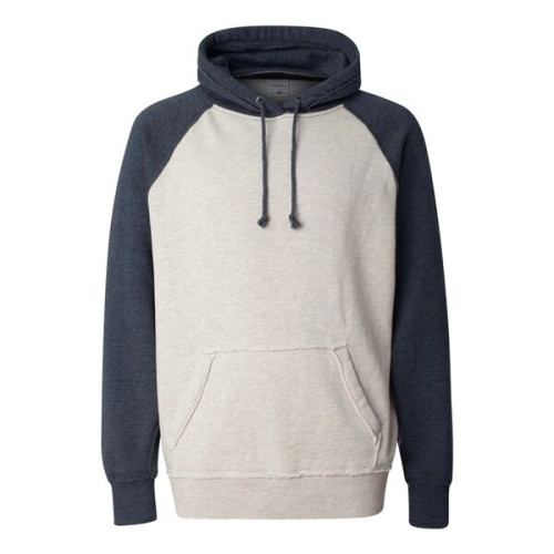 J. America Men's Vintage Heather Hooded Sweatshirt