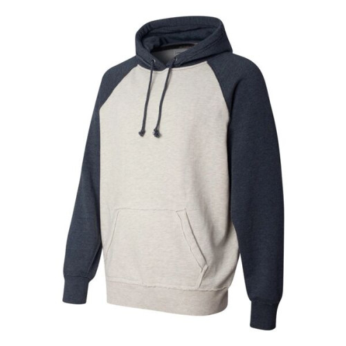 J. America Men's Vintage Heather Hooded Sweatshirt