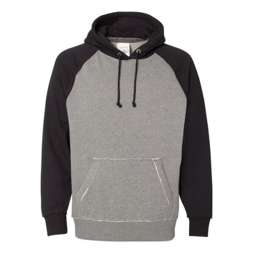 J. America Men's Vintage Heather Hooded Sweatshirt