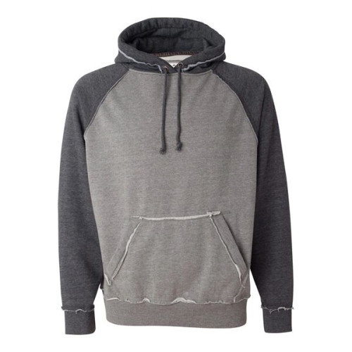 J. America Men's Vintage Heather Hooded Sweatshirt