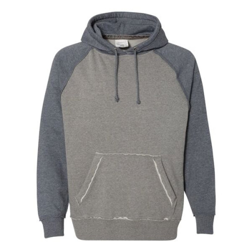 J. America Men's Vintage Heather Hooded Sweatshirt