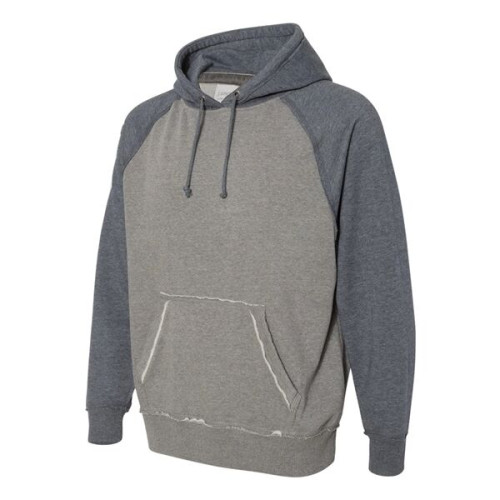 J. America Men's Vintage Heather Hooded Sweatshirt