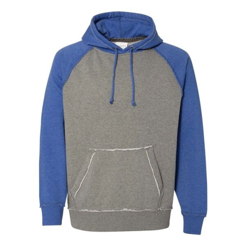 J. America Men's Vintage Heather Hooded Sweatshirt