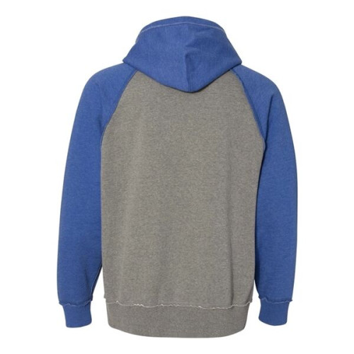 J. America Men's Vintage Heather Hooded Sweatshirt