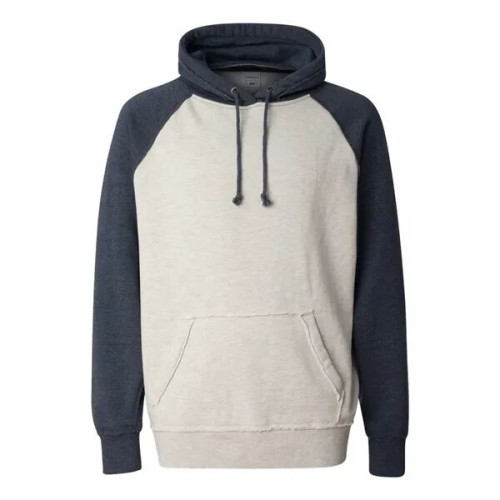 J. America Men's Vintage Heather Hooded Sweatshirt