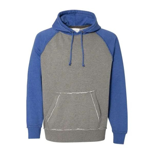 J. America Men's Vintage Heather Hooded Sweatshirt
