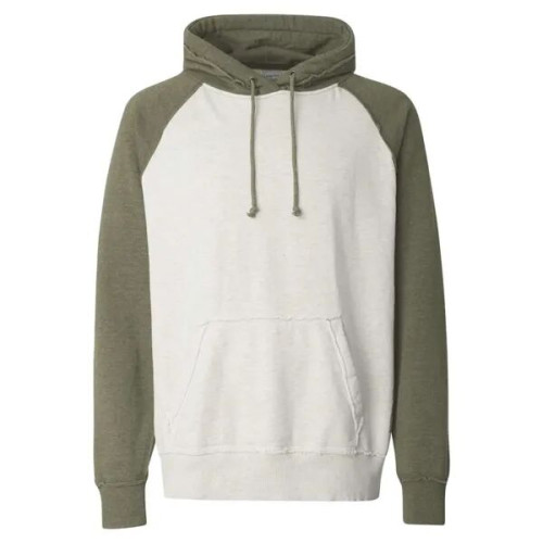 J. America Men's Vintage Heather Hooded Sweatshirt