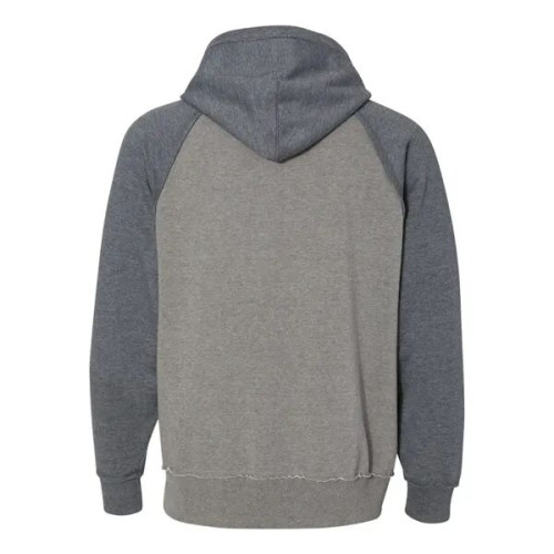 J. America Men's Vintage Heather Hooded Sweatshirt
