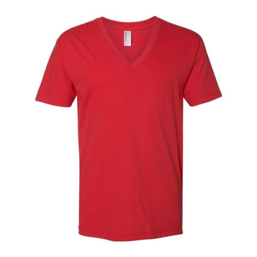 American Apparel Unisex Fine Jersey V-Neck Tee