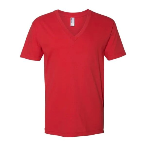 American Apparel Unisex Fine Jersey V-Neck Tee
