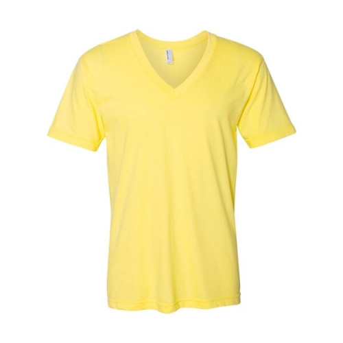 American Apparel Unisex Fine Jersey V-Neck Tee