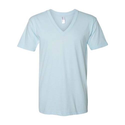American Apparel Unisex Fine Jersey V-Neck Tee