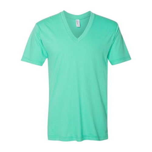 American Apparel Unisex Fine Jersey V-Neck Tee