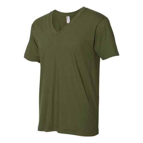 American Apparel Unisex Fine Jersey V-Neck Tee