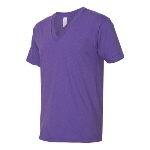 American Apparel Unisex Fine Jersey V-Neck Tee