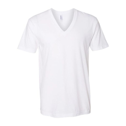 American Apparel Unisex Fine Jersey V-Neck Tee