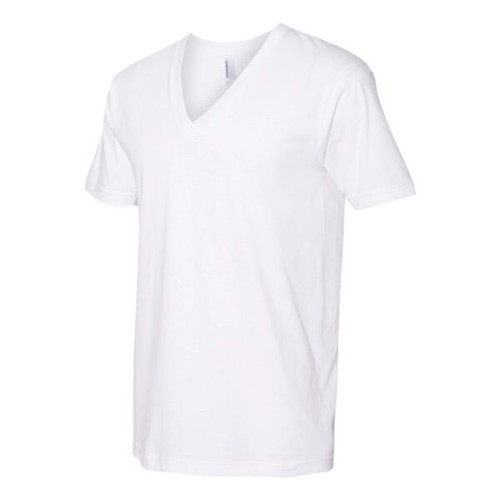 American Apparel Unisex Fine Jersey V-Neck Tee