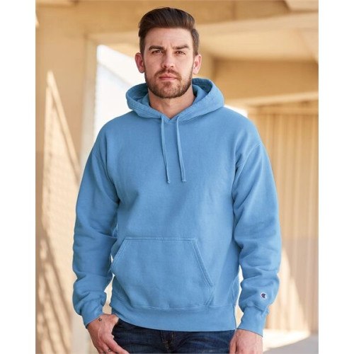 Champion Unisex Garment-Dyed Hooded Sweatshirt