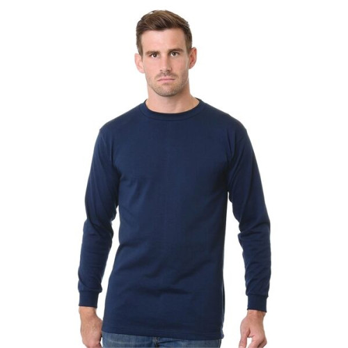 Bayside Men's USA-Made Tall Long Sleeve T-Shirt