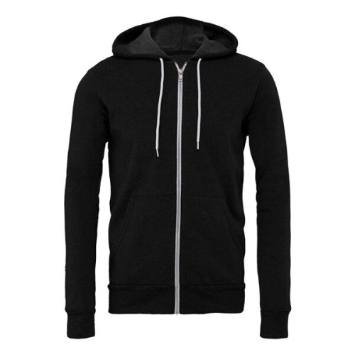 BELLA + CANVAS Unisex Sponge Fleece Full-Zip Hoodie Sweat...