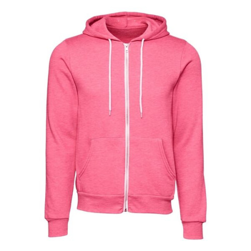 BELLA + CANVAS Unisex Sponge Fleece Full-Zip Hoodie Sweat...