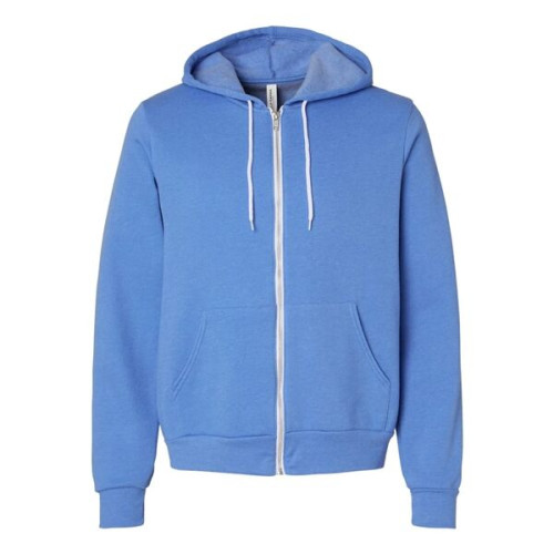 BELLA + CANVAS Unisex Sponge Fleece Full-Zip Hoodie Sweat...