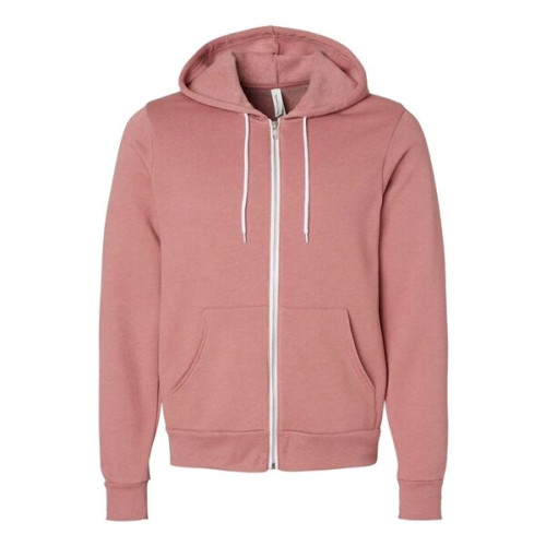 BELLA + CANVAS Unisex Sponge Fleece Full-Zip Hoodie Sweat...