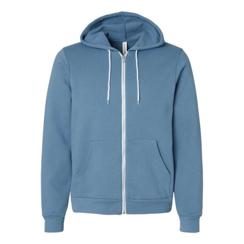 BELLA + CANVAS Unisex Sponge Fleece Full-Zip Hoodie Sweat...