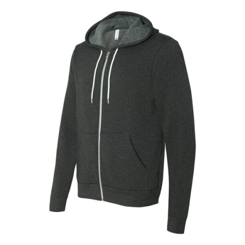BELLA + CANVAS Unisex Sponge Fleece Full-Zip Hoodie Sweat...