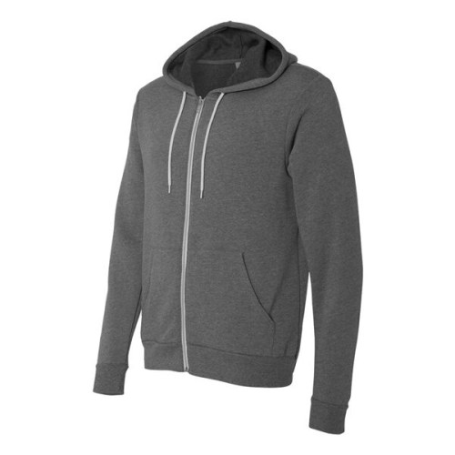 BELLA + CANVAS Unisex Sponge Fleece Full-Zip Hoodie Sweat...