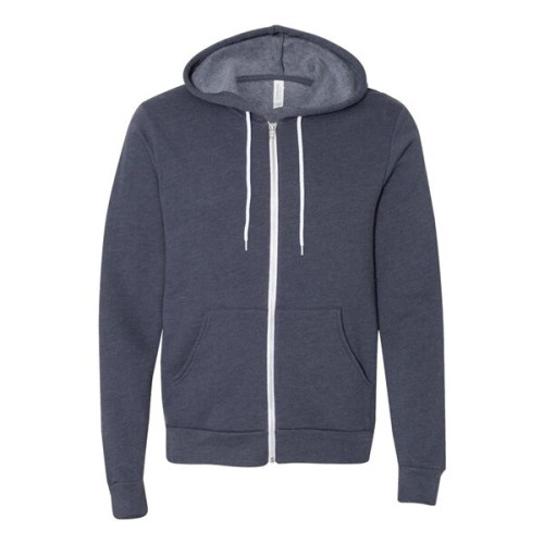 BELLA + CANVAS Unisex Sponge Fleece Full-Zip Hoodie Sweat...