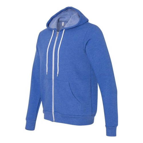 BELLA + CANVAS Unisex Sponge Fleece Full-Zip Hoodie Sweat...