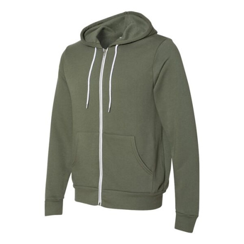 BELLA + CANVAS Unisex Sponge Fleece Full-Zip Hoodie Sweat...