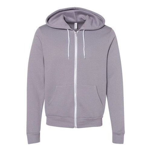 BELLA + CANVAS Unisex Sponge Fleece Full-Zip Hoodie Sweat...