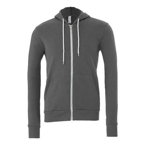 BELLA + CANVAS Unisex Sponge Fleece Full-Zip Hoodie Sweat...